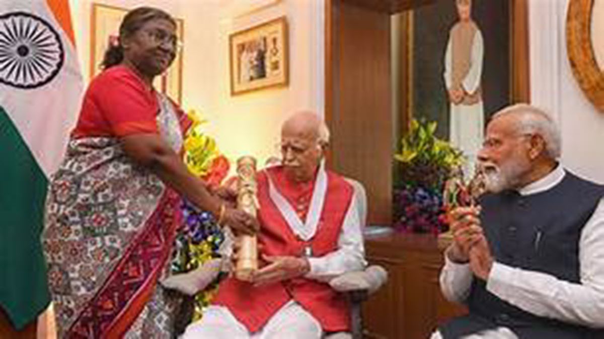 Bharat Ratna on BJP stalwart LK Advani
